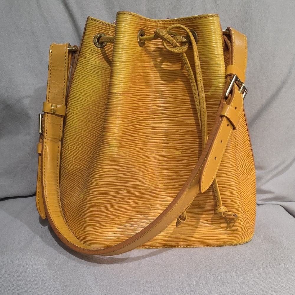 Yellow Bucket Bag